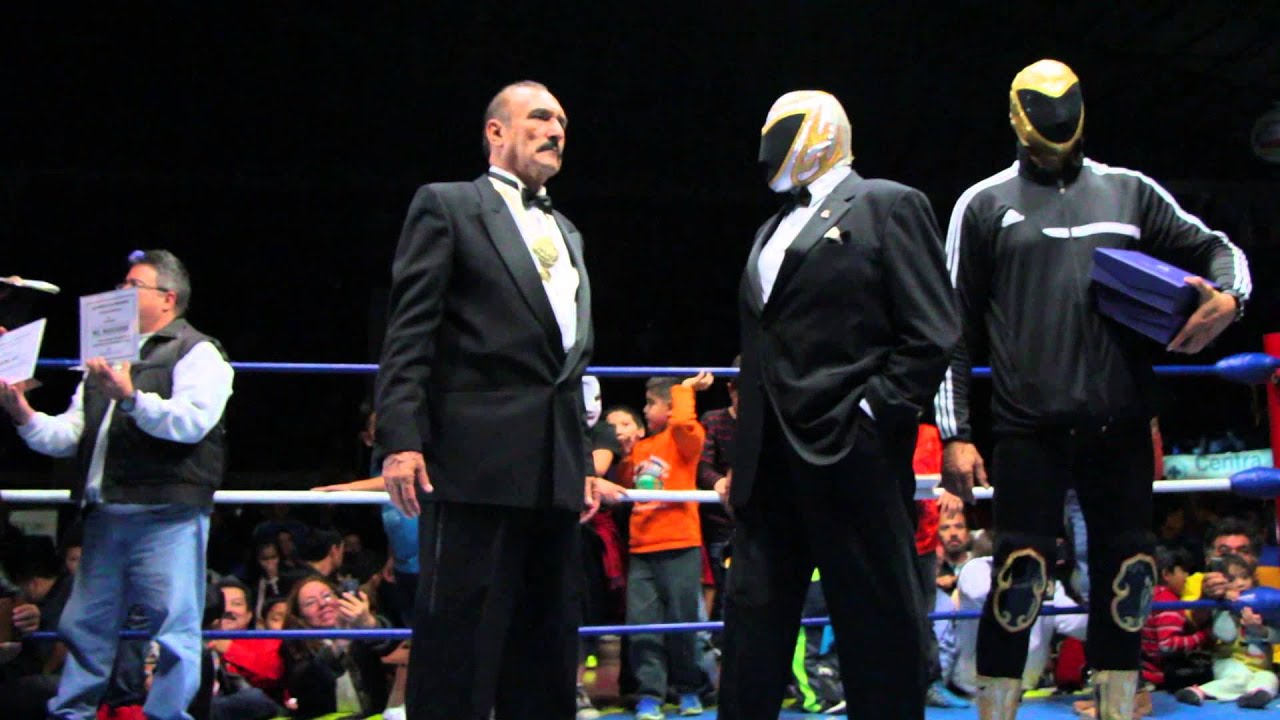 Homenaje a Mil Mascaras y Tinieblas - MDA/FULL Arena Coliseo Mty - 06 Dic 2015