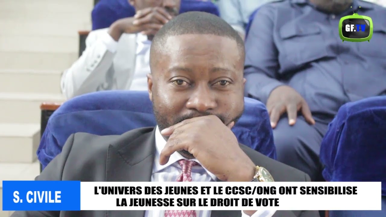 L'Univers des Jeunes et le CCSC/ONG ont sensibilisé la jeunesse sur le droit de vote