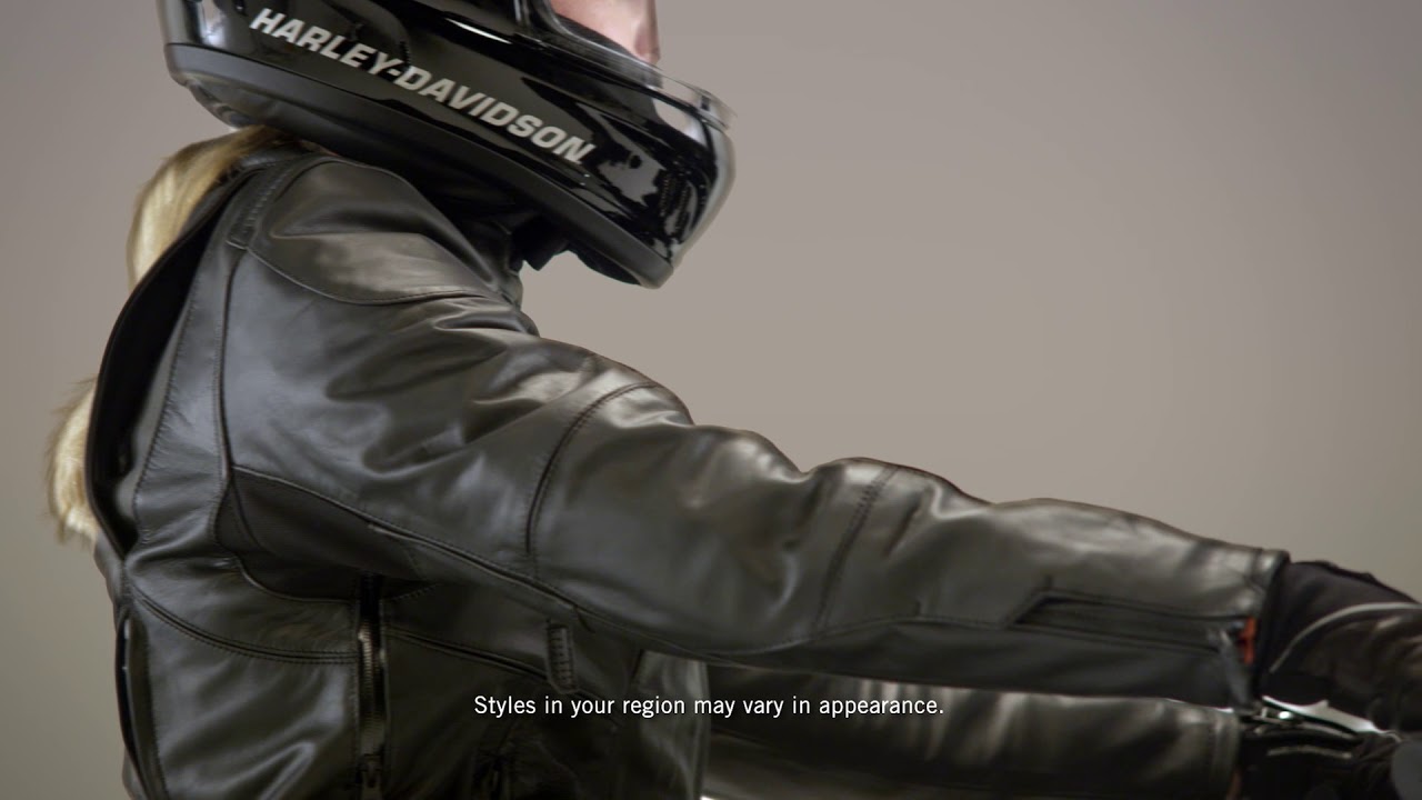 EMEA Harley FXRG Video2a Touring Leather Jacket PPE EN YouTube