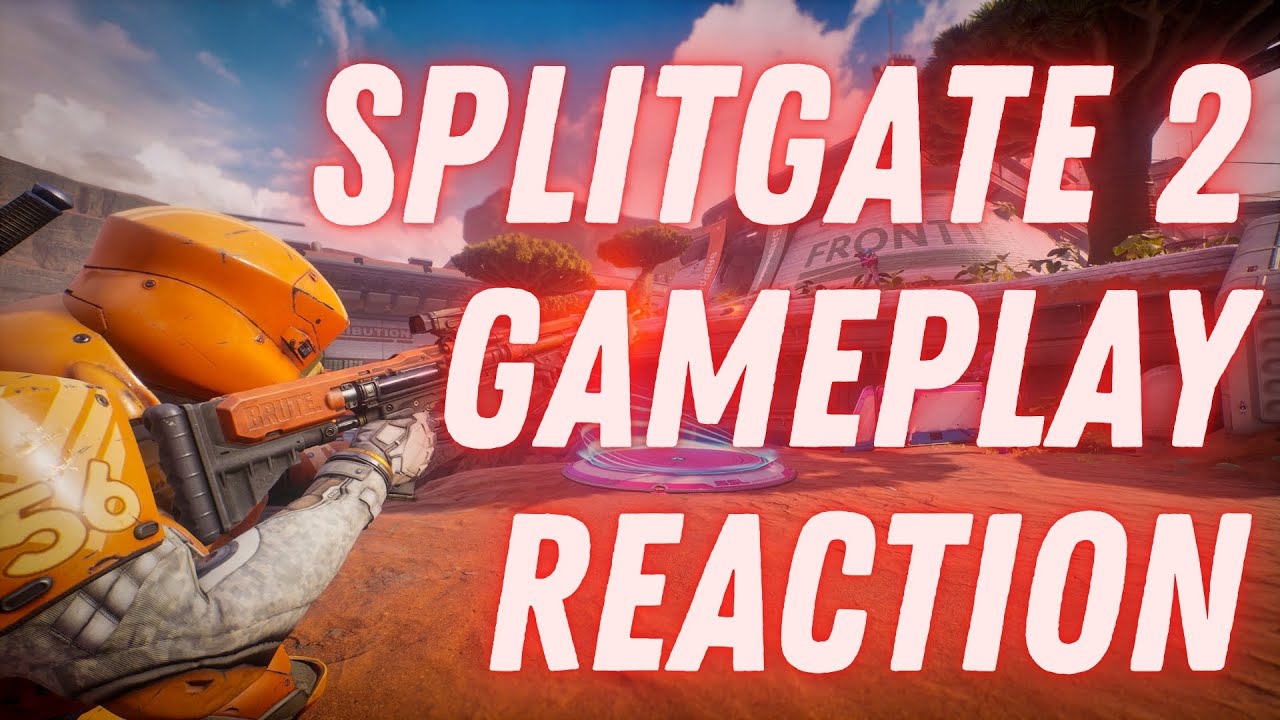 Splitgate 2 Gameplay Trailer Reaction with DaileyStreamer