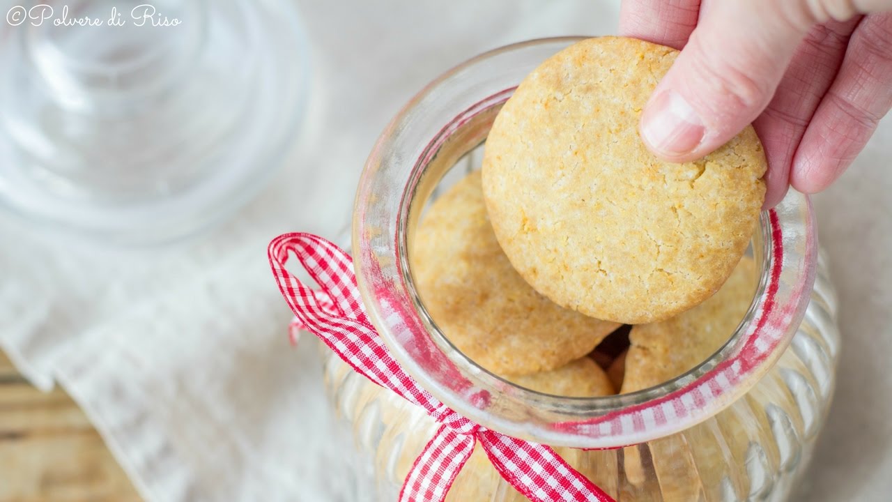 BISCOTTI FRIABILI senza glutine e uova | Polvere di Riso