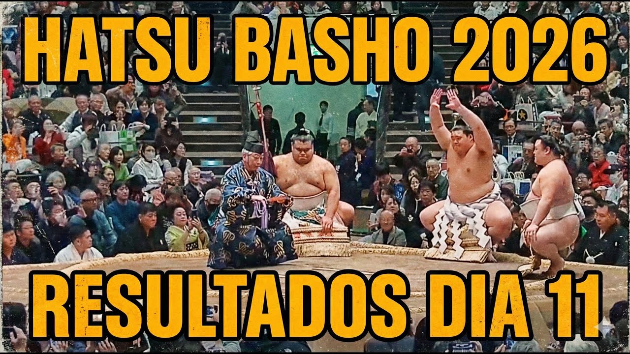 ¡Los Yokozunas siguen en el torneo ! 🔥 Hatsu Basho 2026 Día 11