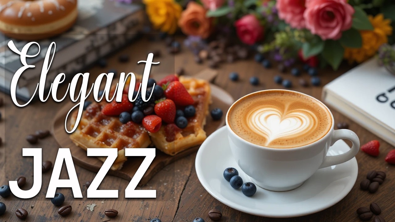 Elegant Jazz Music ☕ Bossa Nova instrumental for Holiday, Great Moods & Relaxing