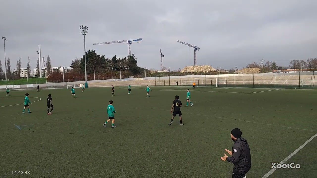 CSL vs fc93 1z mi-temps match de coupe (1/4)