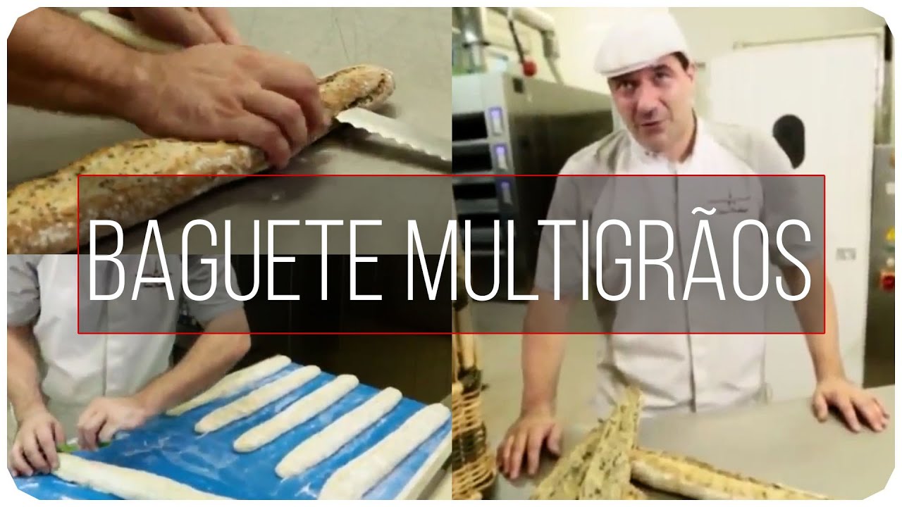 Baguete Multigrãos por Jacques Paulin | Massa Madre Blog