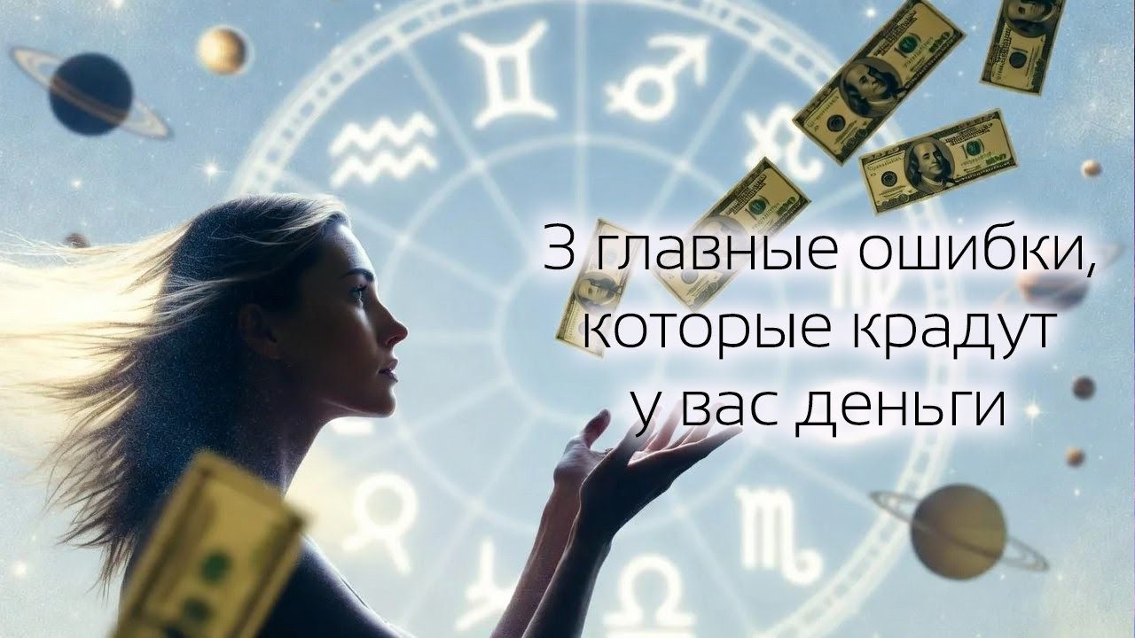 Три главные ошибки, которые крадут ваши деньги 