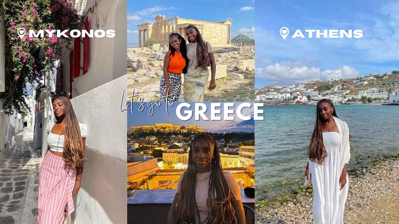 Girls Trip to Greece 2022 | Athens and Mykonos