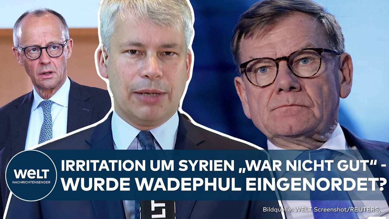 BERLIN: Irritationen um Syrien-Abschiebungen durch Wadephul! Ist der Au&szlig;enminister jetzt auf Linie?