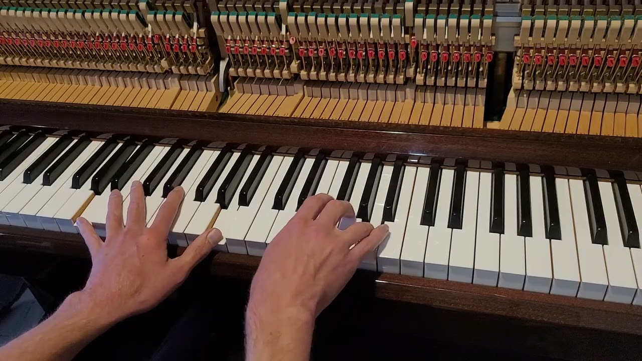 Extended Piano Taqsim in Bayati