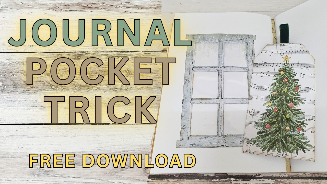 Paper Perk #52 - Секрет карманного журнала l Бесплатная распечатка l Рождественский журнал