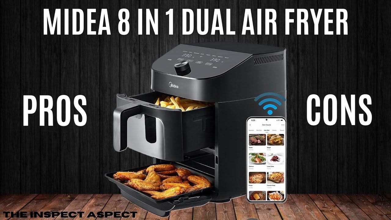Midea 11-Quart Two Zone Air Fryer Oven | Is It the Best Big Air Fryer for You?