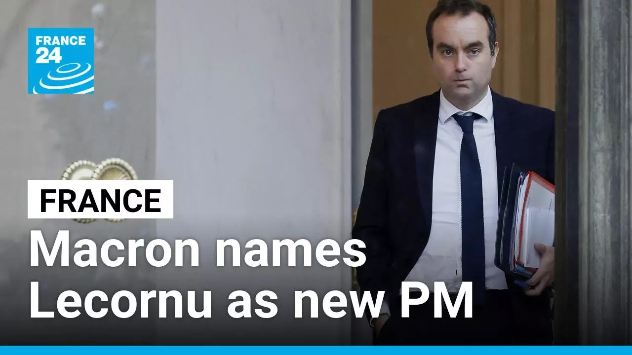Macron appoints Defense Minister Sebastien Lecornu as new Prime Minister &bull; FRANCE 24 English