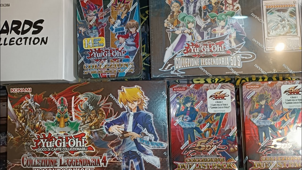 LEGGENDARIO Aquisto di COLLEZIONE LEGGENDARIA e TIN 5D'S Yu-Gi-Oh! INTROVABILI! Mail Day #22