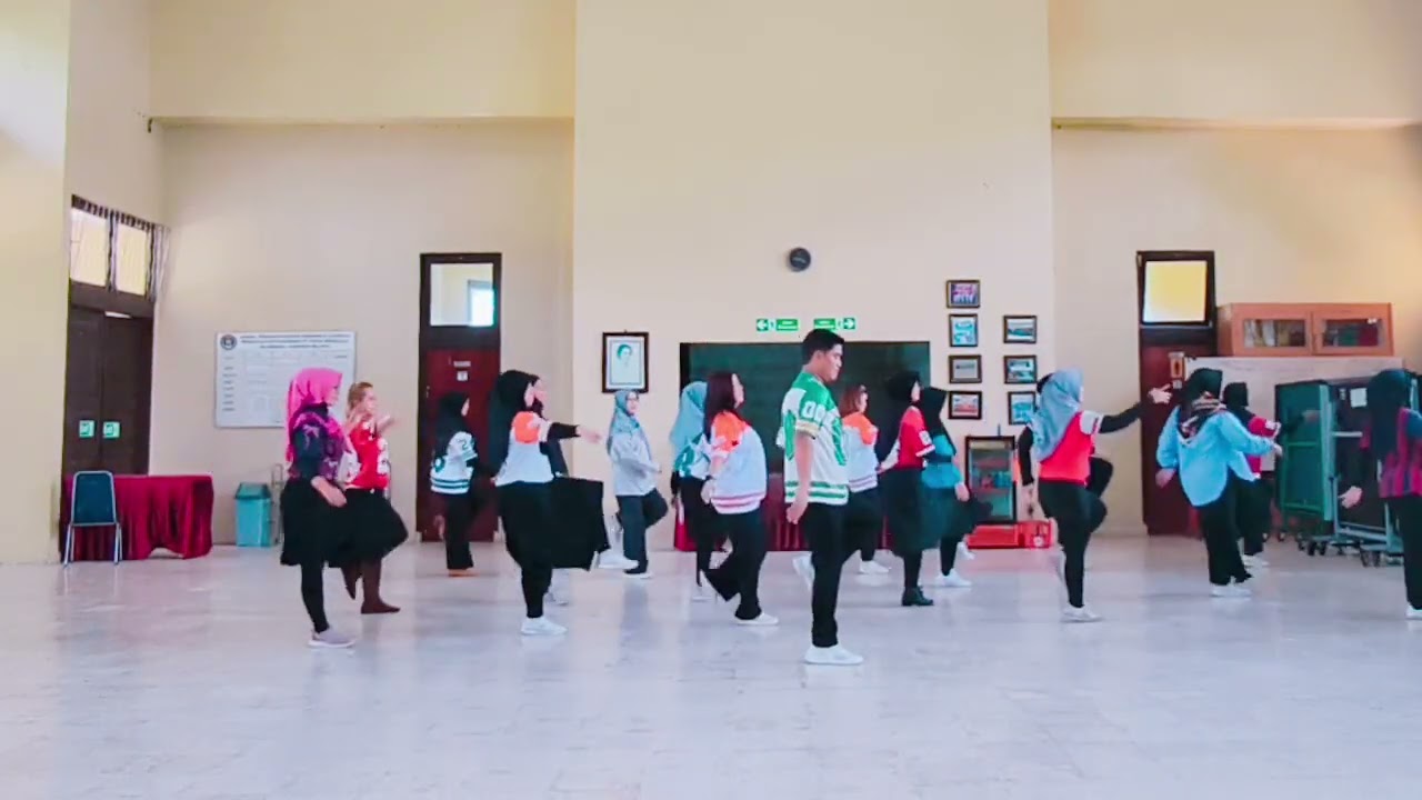 Bunga Seroja - Line Dance / Demo : PIKA PSP Palembang 