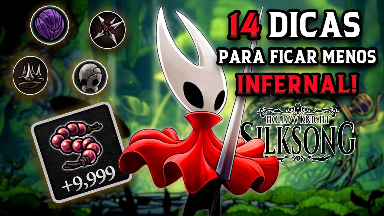 Hollow knight Silksong - 14 dicas que vão facilitar muito sua vida