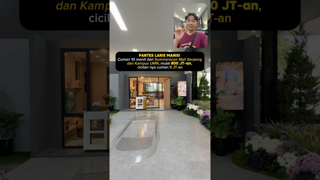 Rumah 2 lantai 3 kamar mulai 800 Jutaan di Gading Serpong 