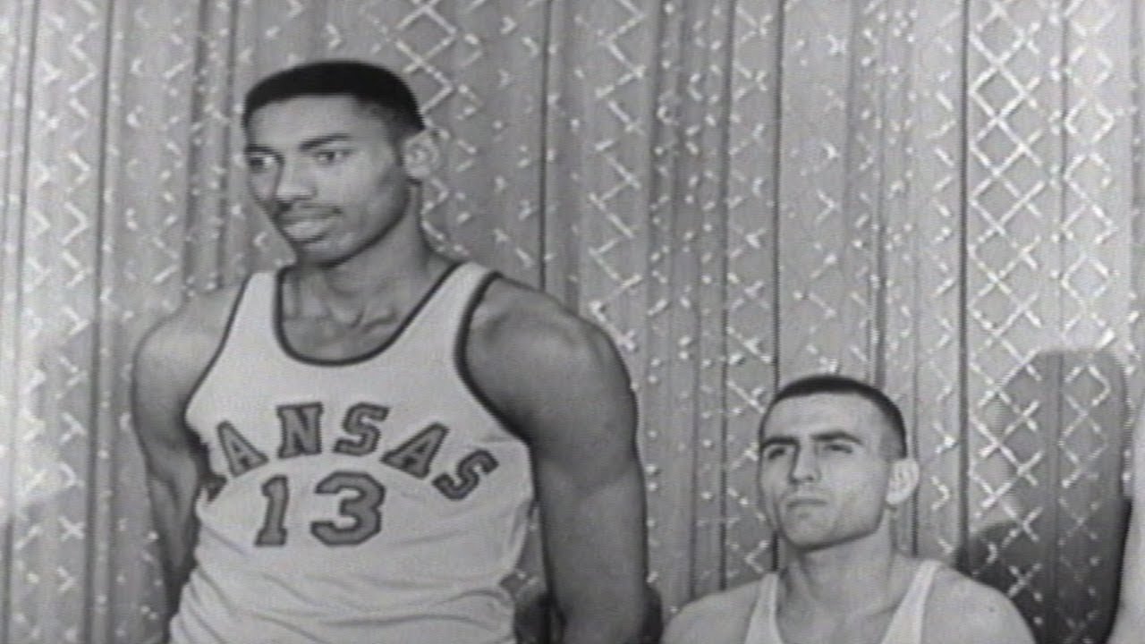 1957 College Basketball All-Americans with Wilt Chamberlain on The Ed Sullivan Show