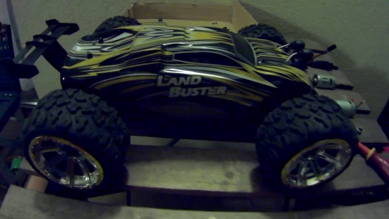 RC model - Land Buster - modyfikacja do 2,4Ghz