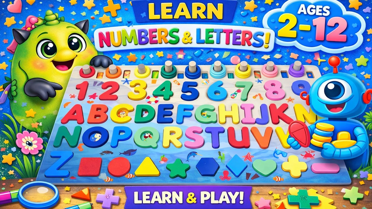🔢 Let’s learn numbers and counting together! 🔢