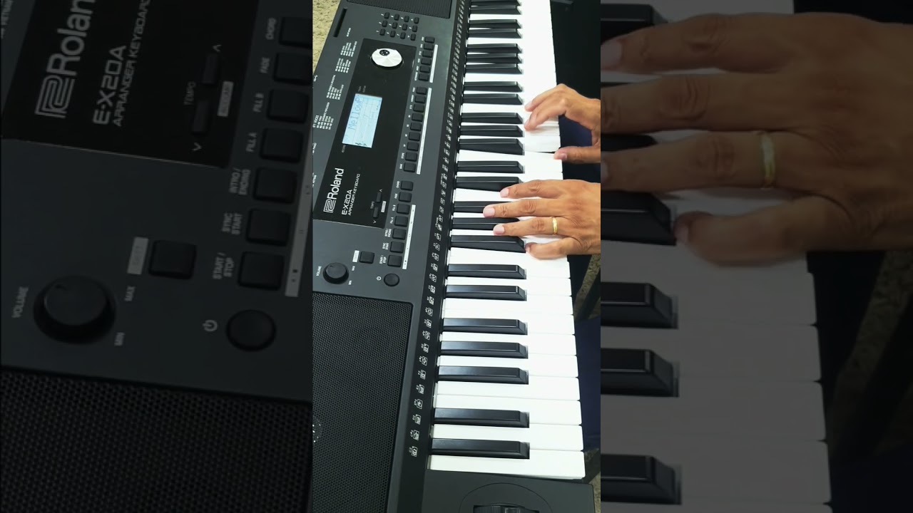 Roland Ex-20A | Teste som do piano