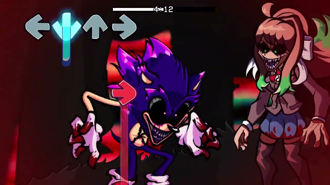 Friday Night Funkin Monika.Exe VS Sonic.Exe V2