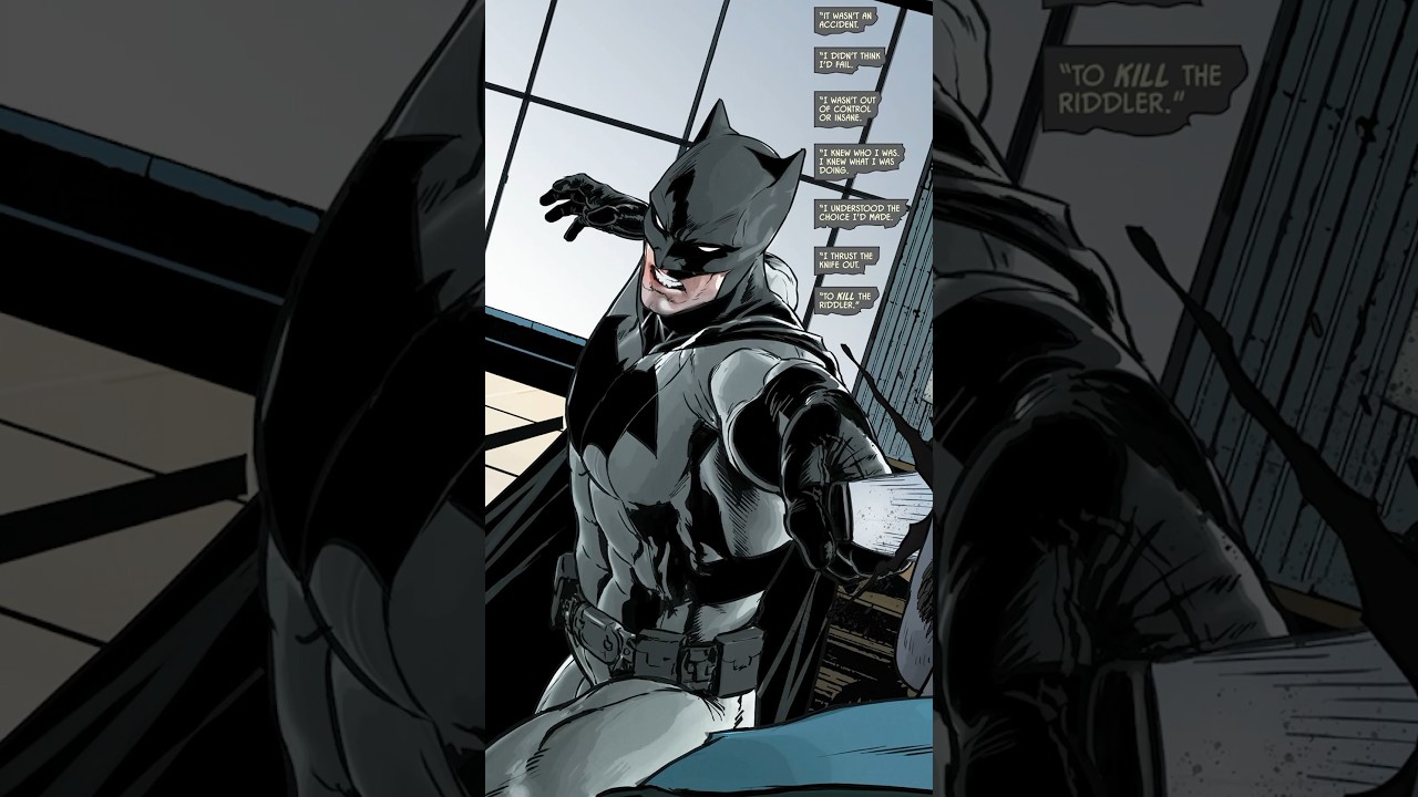 The Joker Stops Batman From Killing The Riddler!