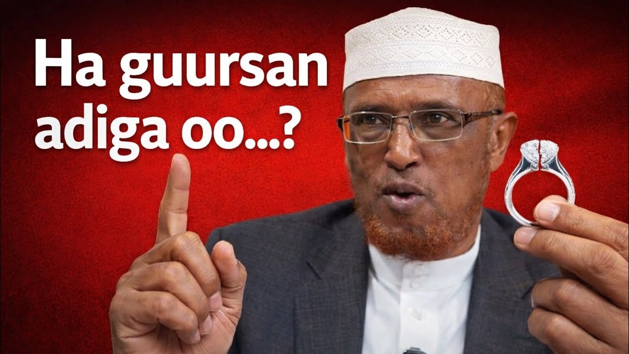 Ha guursan adigon muuqaalkan daawan || sh dirir guurka dhaliinyarada #islamicvideo #somalicommunity 