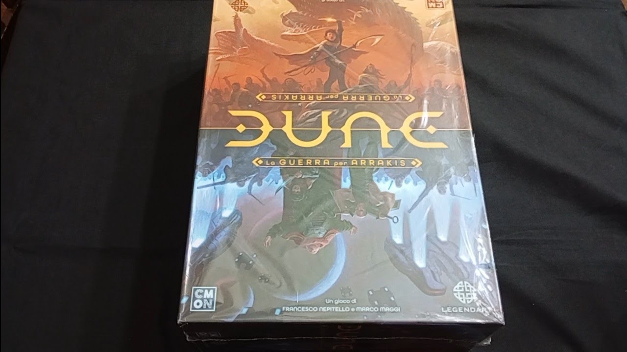 193° video - Unboxing di DUNE LA GUERRA PER ARRAKIS
