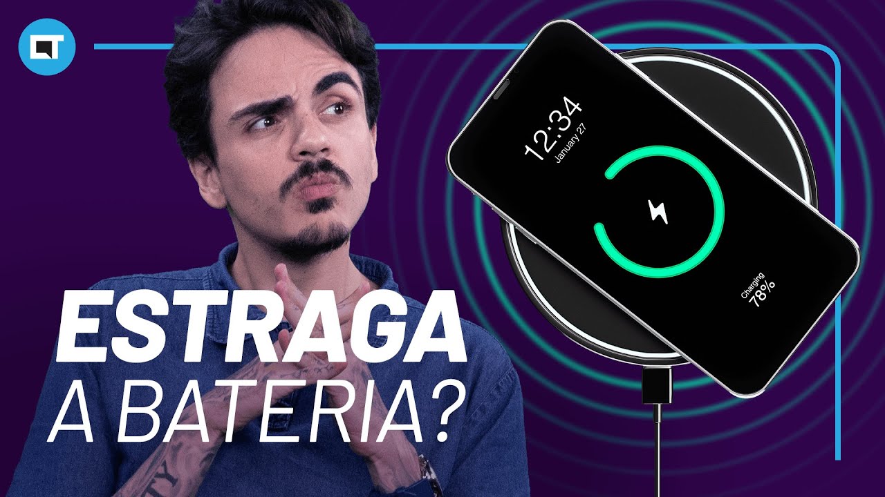 Carregamento sem fio ESTRAGA a bateria do celular? Carregador rápido FAZ MAL para o smartphone?