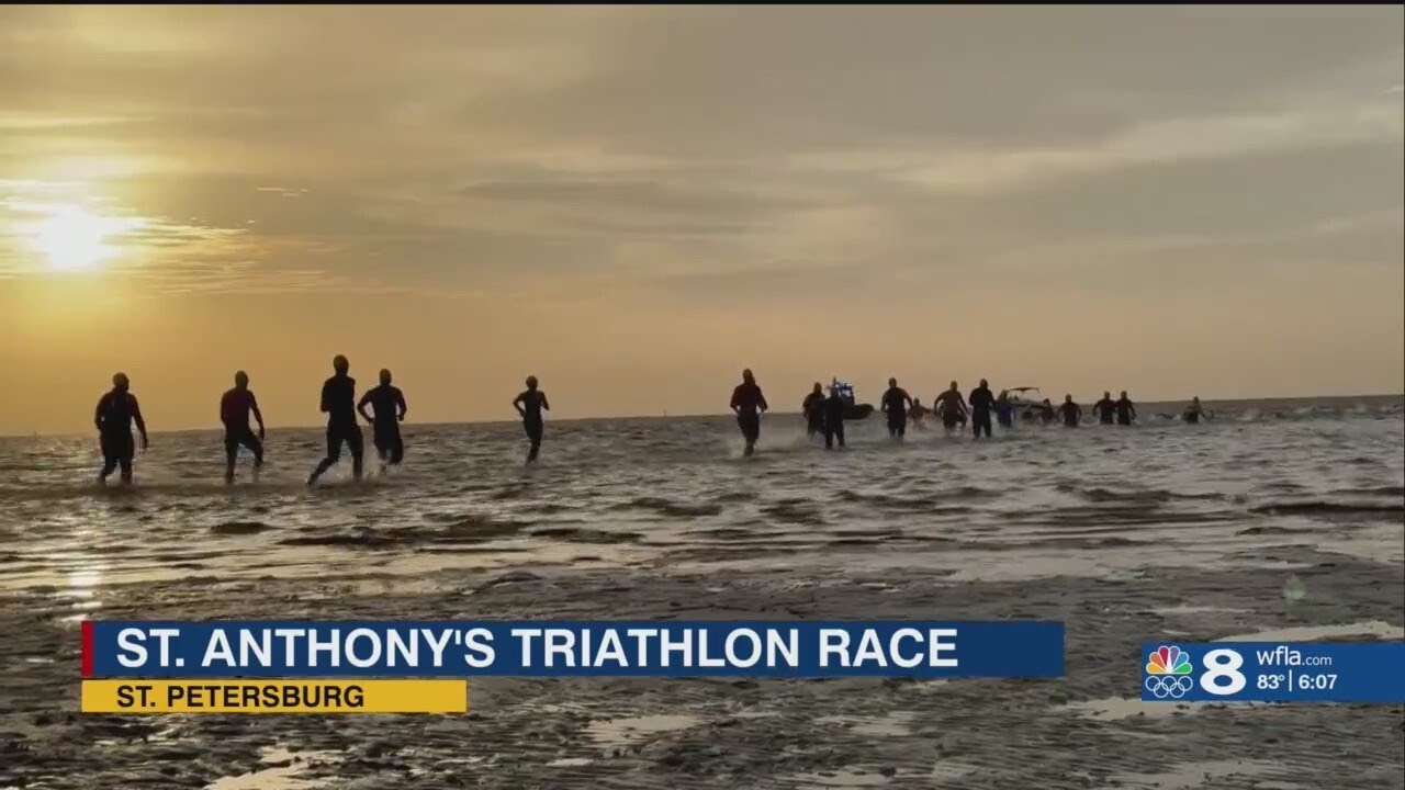 Thousands race in and around St. Pete during St. Anthony’s Triathlon