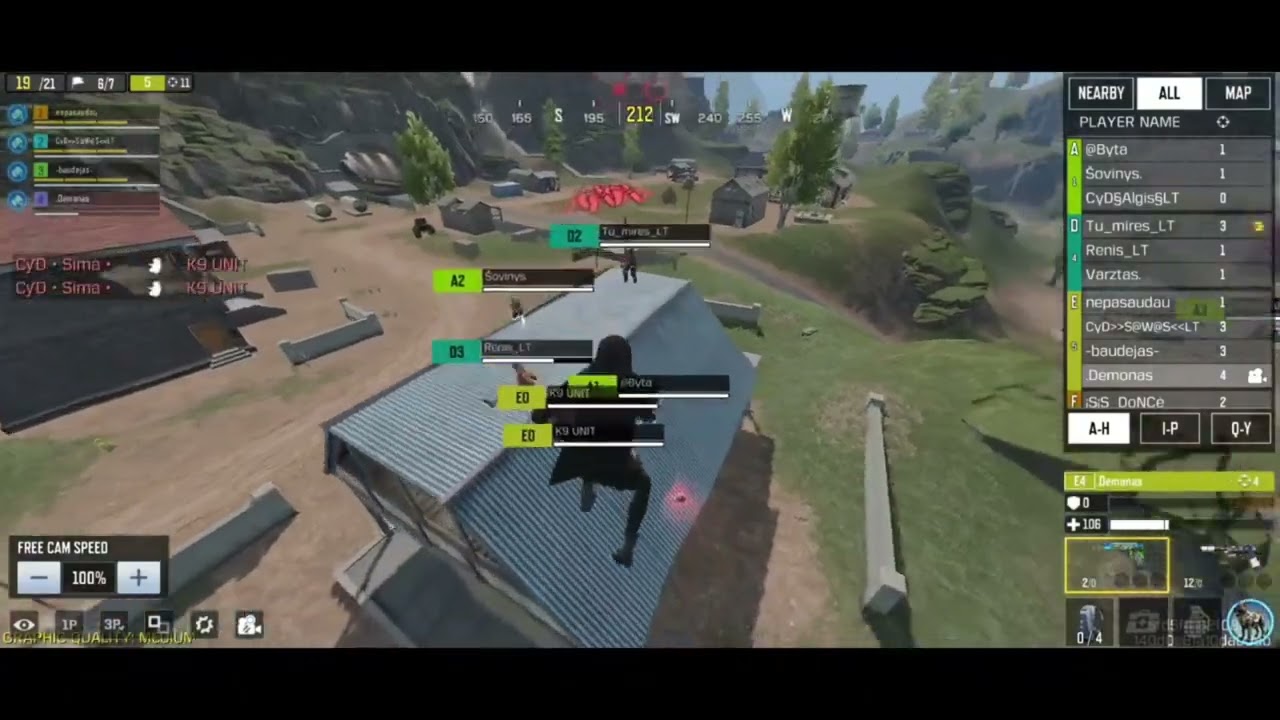 CODM ROOM FOR FUN - K-9 CLASS AND PISTOLS (spectator 1)