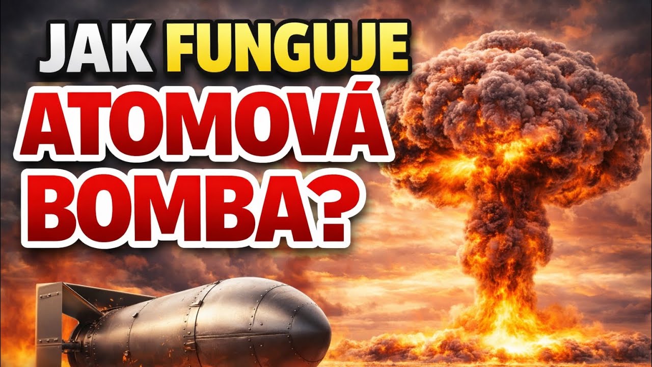 Jak funguje atomov&aacute; bomba? Nejsilněj&scaron;&iacute; zbraň, jakou lidstvo kdy postavilo.