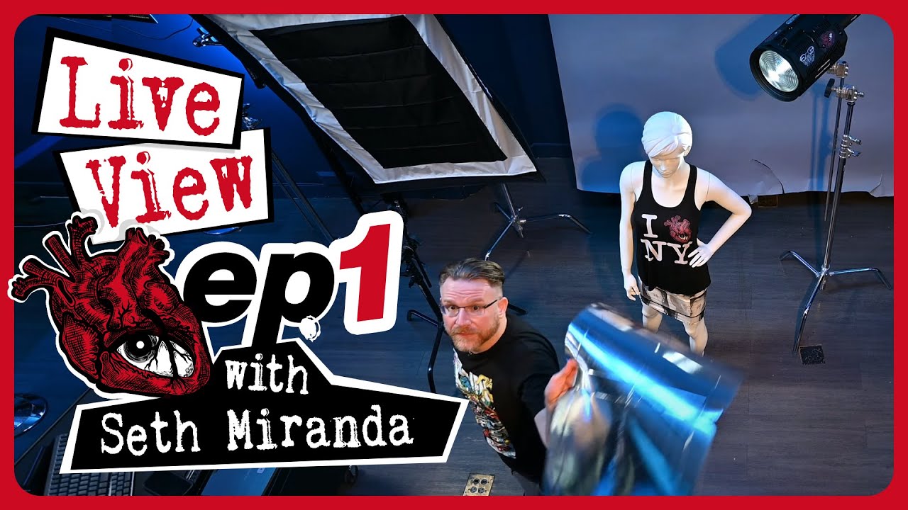 What Is Edge Mask? Using Fresenels Photo Nerd Lighting Jam Session | Live View w/ Seth Miranda Ep 1