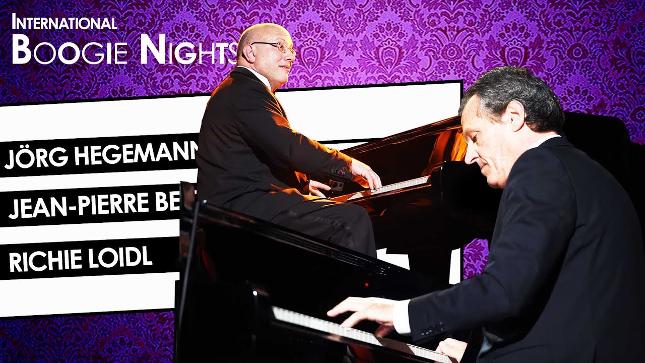 BOOGIE WOOGIE with JÖRG HEGEMANN, JEAN-PIERRE BERTRAND & RICHIE LOIDL