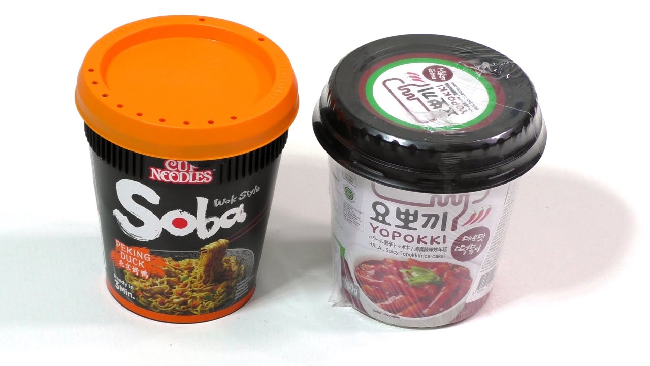 Instant Food: Nissin Noodles vs Yopokki