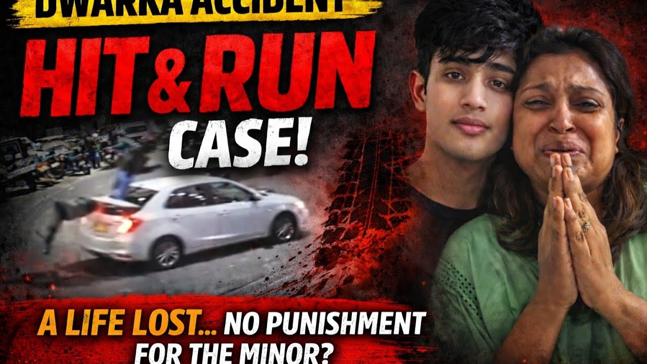 Sahil Dhaneshra Case, DwarkaDelhi, Sahil hit run case, Minor hit and run case #roadaccident #delhi 