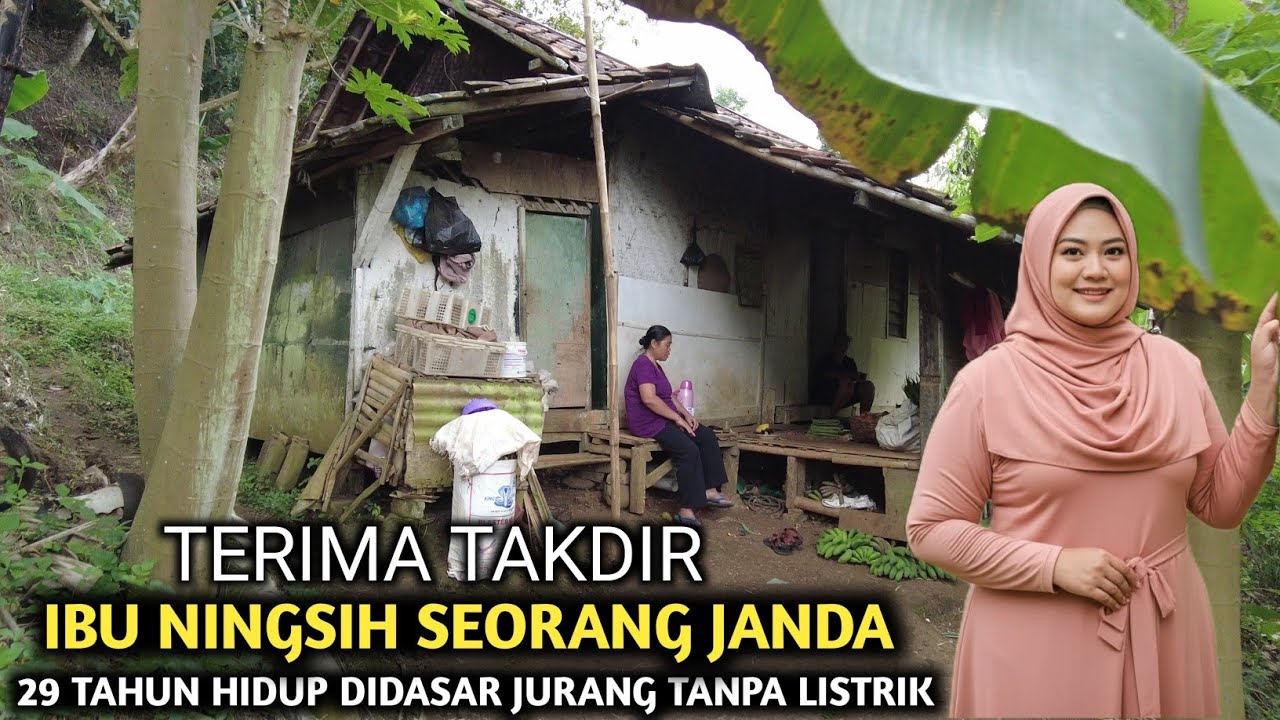 TERIMA TAKDIR‼️IBU NINGSIH TERPAKSA TINGGAL DIDASAR JURANG SESAR LEMBANG, 29 TAHUN TANPA LISTRIK 