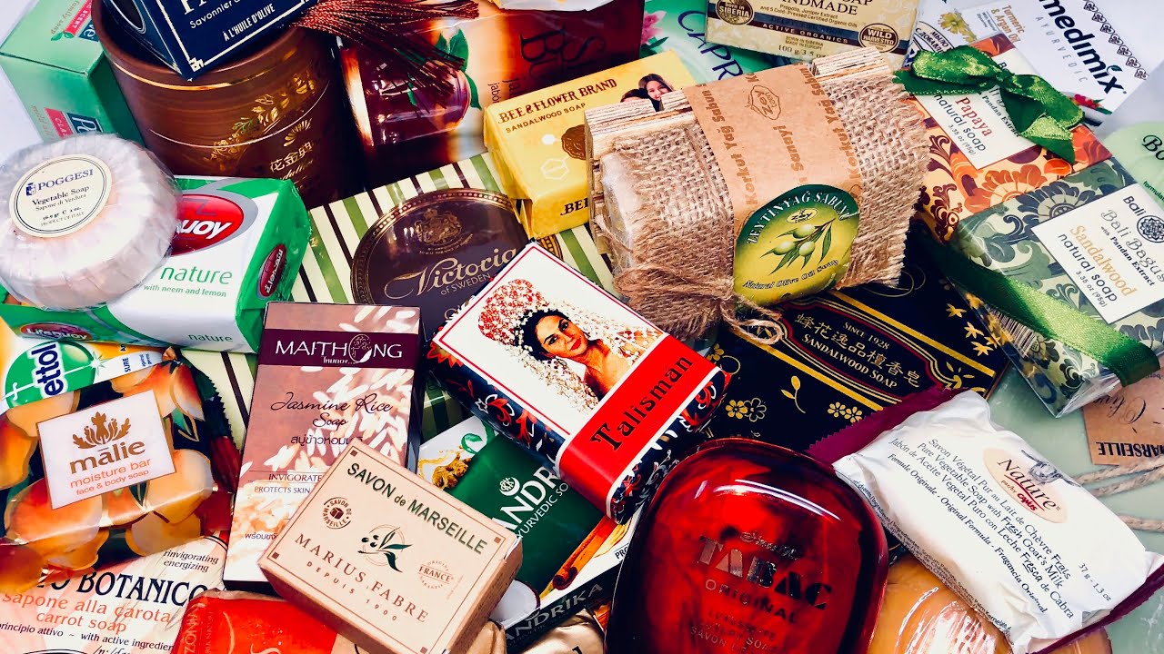 🍁🍂🧡 Autumn Hues 🍁🍂🧡 ASMR Soap Haul Opening Unboxing Unpacking Unwrapping International Soaps 🍁🍂🧡