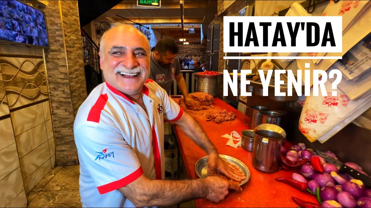 ANTAKYA UZUN ÇARŞI LEZZETLERİ!!!HATAY'DA NE YENİR!! YEMEDEN DÖNME!!!