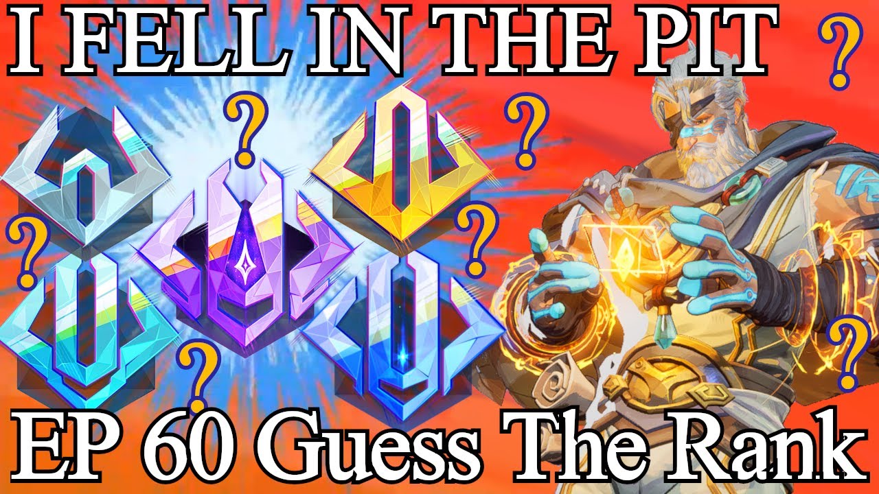 I FELL IN THE PIT - Guess The Rank Ep 60