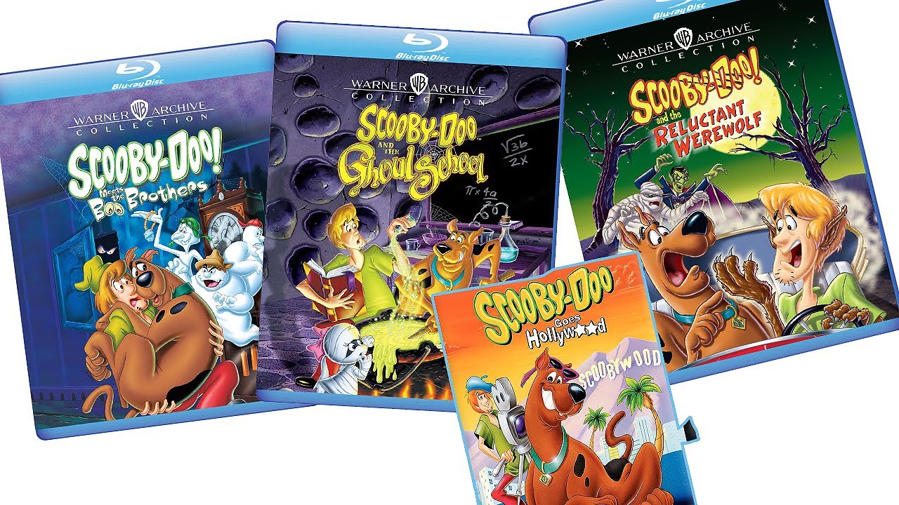 Mini Blu-ray Unboxing/Review: Scooby-Doo Goes Hollywood/Boo Brothers/Ghoul School/Reluctant Werewolf