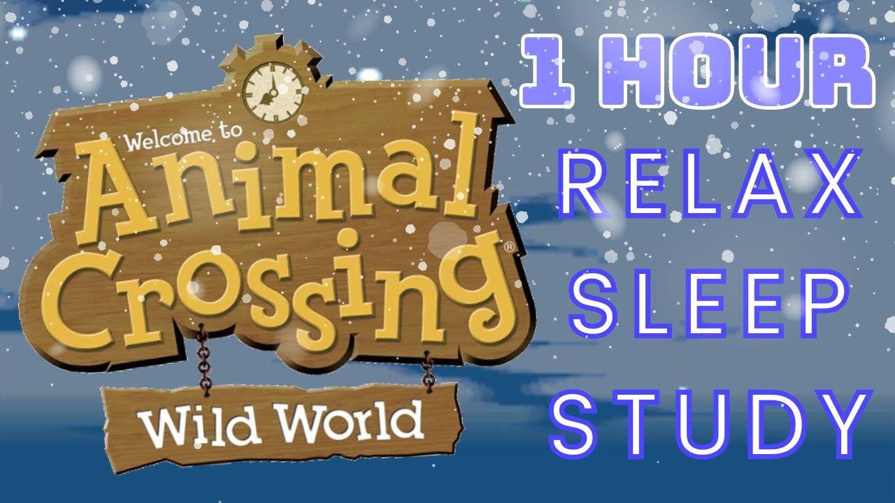1 Hour Relaxing AC Wild World Gameplay for Stress Relief/Studying [Winter Morning] [NO COMMENTARY]