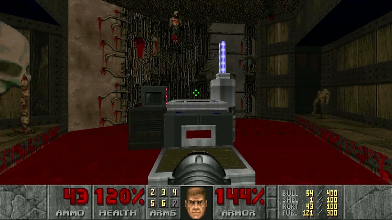 DOOM + DOOM II, Legacy of Rust, Episode 1: The Vulcan Abyss, Map 6: The Coiled City (E1M6)