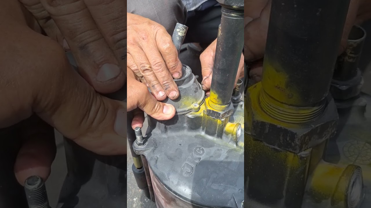 ซ่อมหม้อลมดูดยังไงมาดูกันครับ#ซ่อมรถบรรทุก