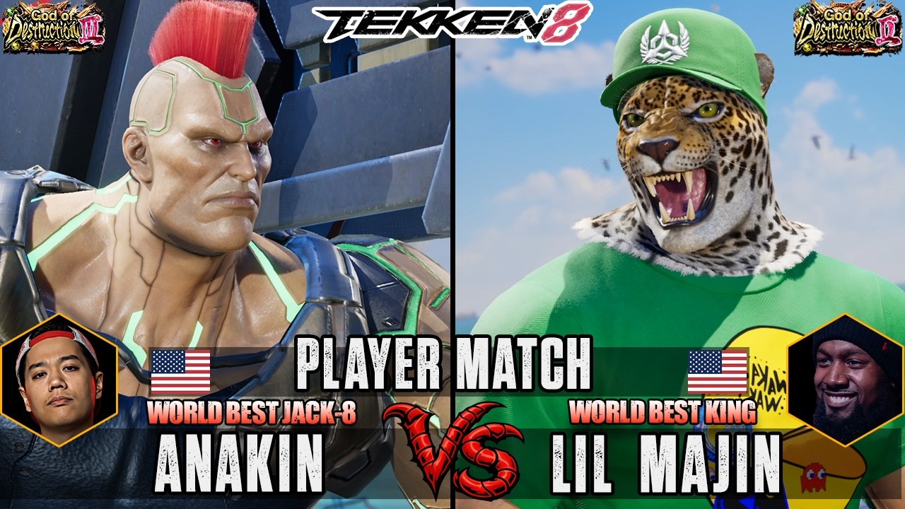 T8 ▰ ANAKIN 🇺🇸 (#1 Ranked Jack-8) Vs LIL MAJIN 🇺🇸 (King) ▰ High Level Gameplay (Part2)!