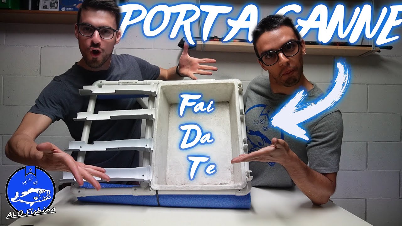 COSTRUIAMO UN PORTACANNE PER BELLY BOAT!