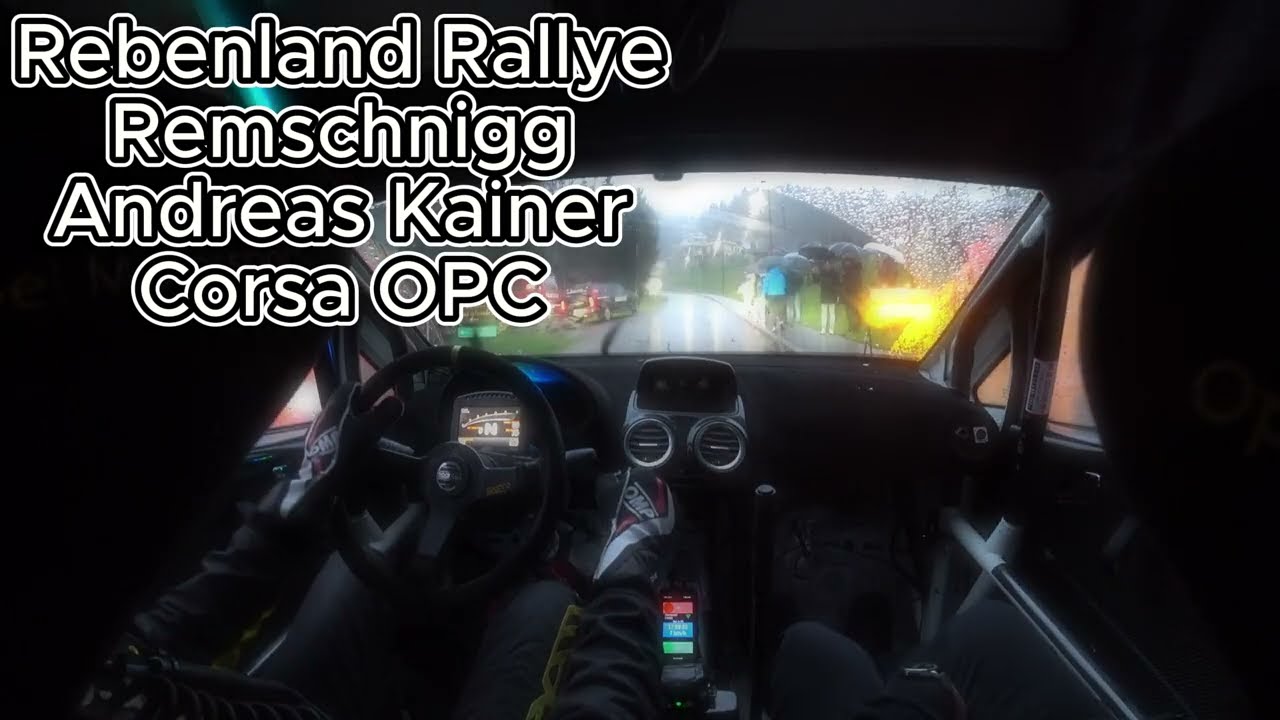 Rebenland Rallye Remschnigg Andreas Kainer Corsa OPC Onboard