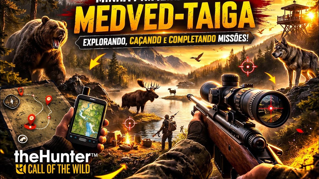 Primeira vez jogando no medve-Taiga!!!