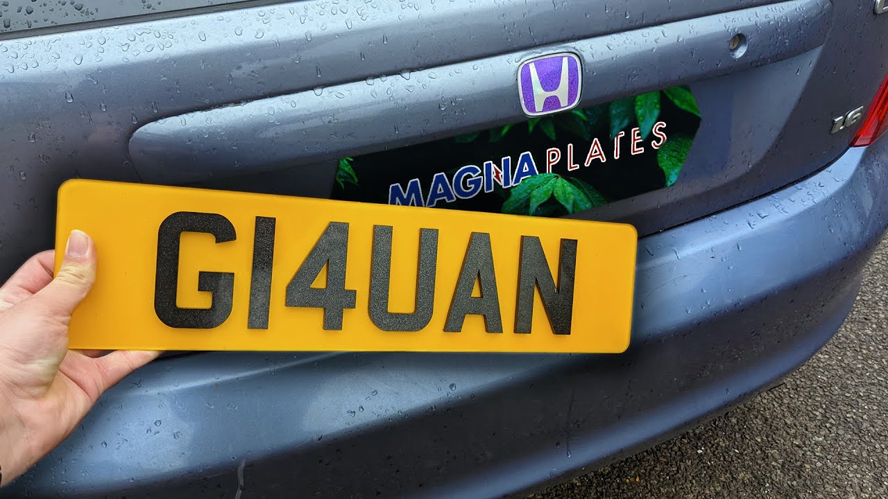 BEST WAY TO SECURE A PLATE - Magna Plates 😱