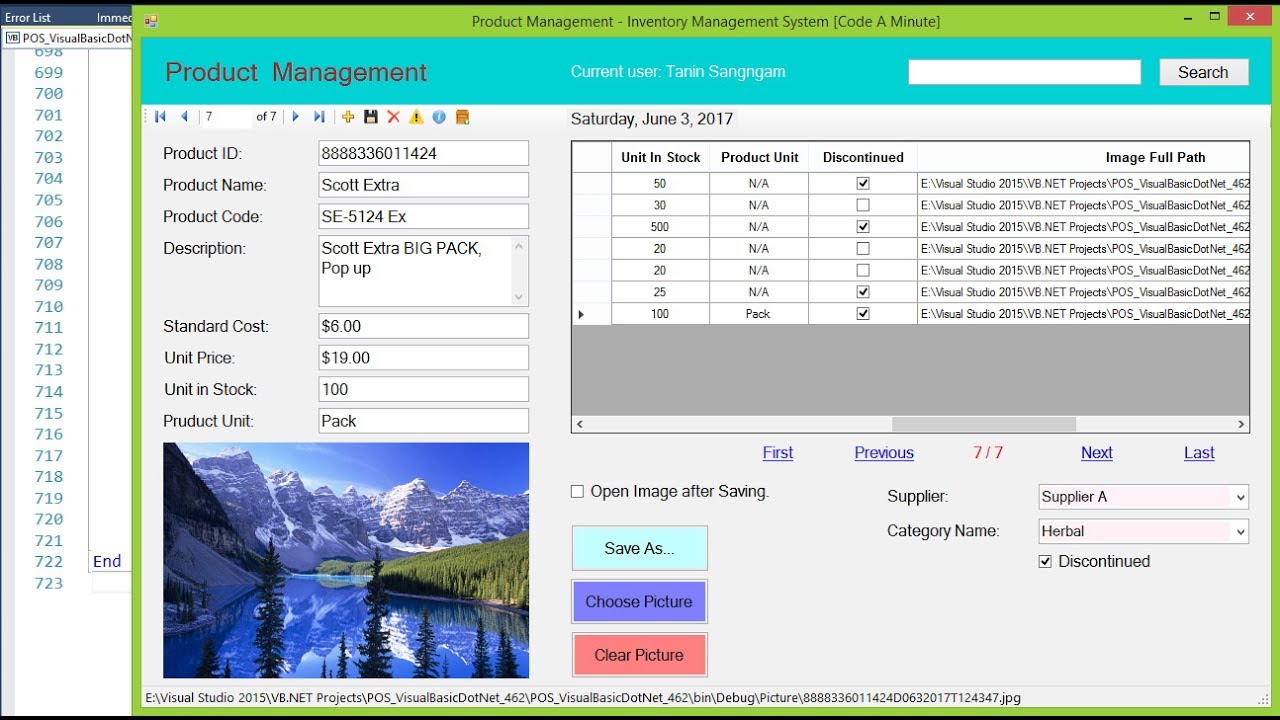 VB.Net - How to Save Image From PictureBox to JPG PNG BMP Image Formats